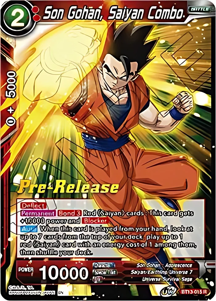 Son Gohan, Saiyan Combo [Pre-Release] #BT13-015