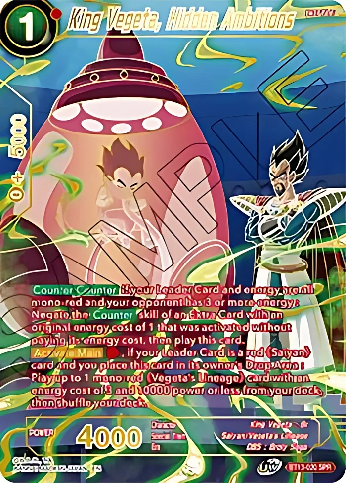 King Vegeta, Hidden Ambitions [SPR] #BT13-020