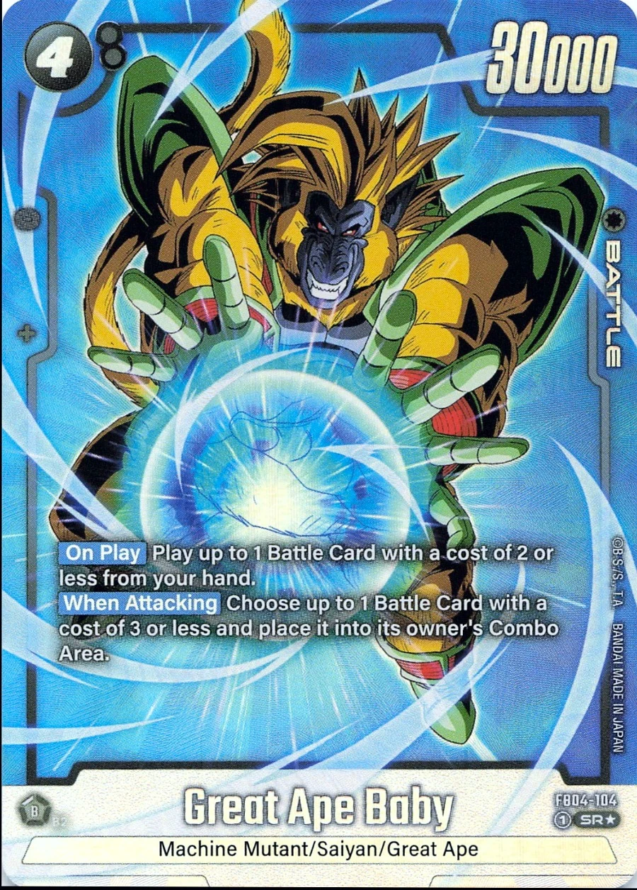 Great Ape Baby [Alternate Art] #FB04-104
