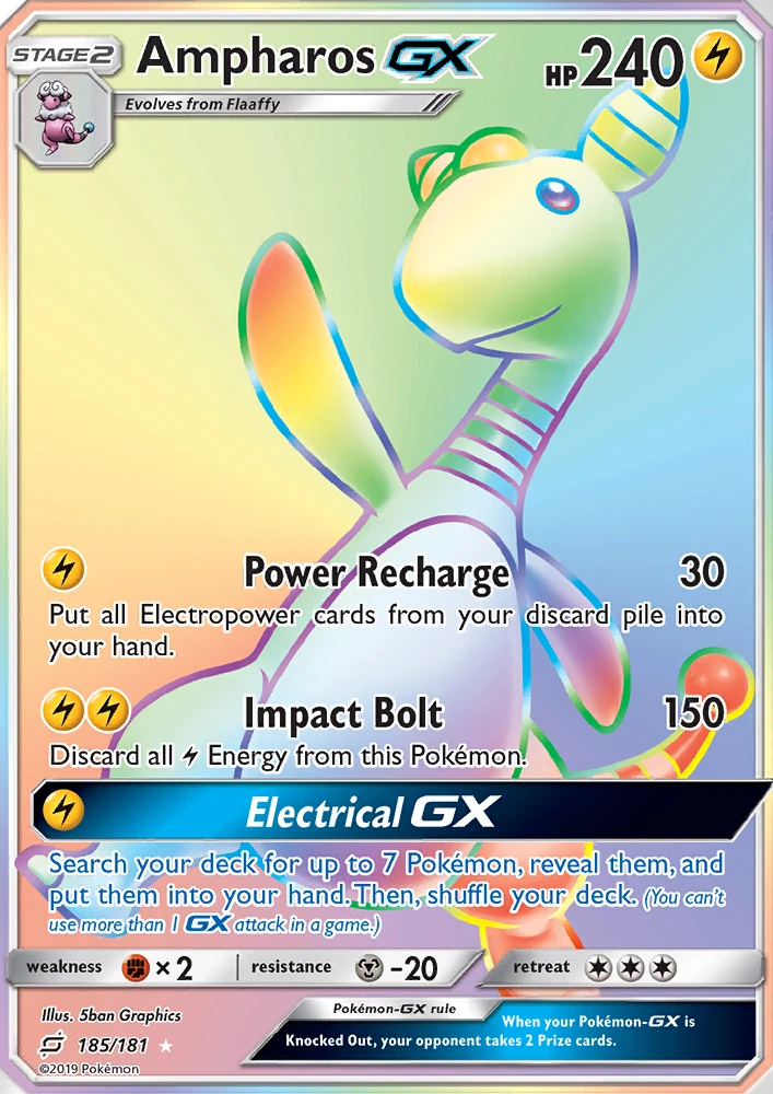 Ampharos Gx #185