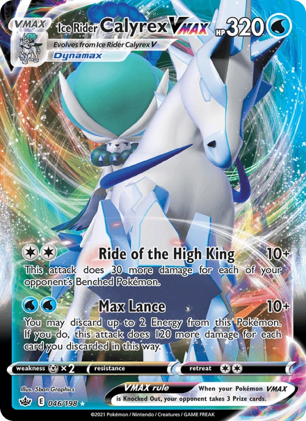 Ice Rider Calyrex Vmax #46