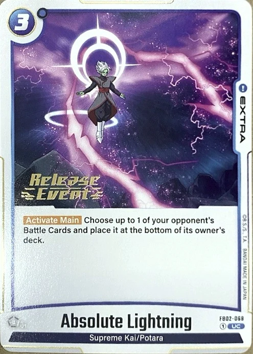 Absolute Lightning [Release Event] #FB02-068