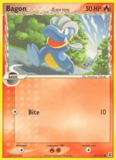 Bagon Reverse Holo