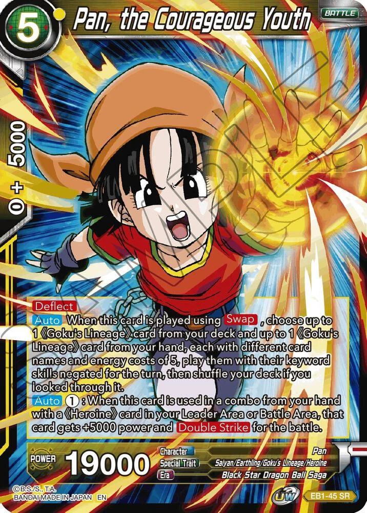 Pan, the Courageous Youth #EB1-45