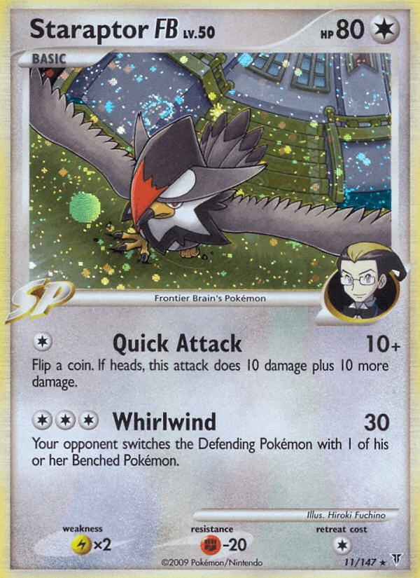 Staraptor FB Reverse Holo #11