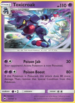 Toxicroak Reverse Holo