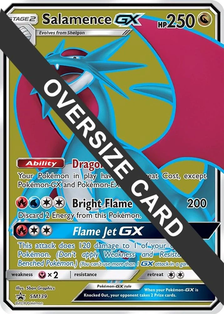 Salamence GX Jumbo #SM139