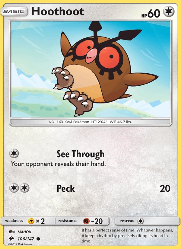 Hoothoot #106