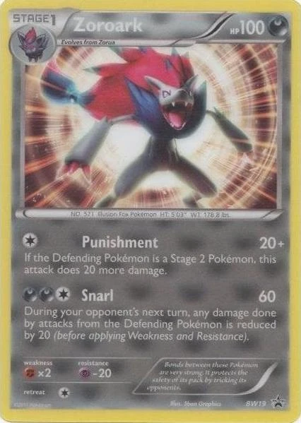 Zoroark Jumbo #BW19