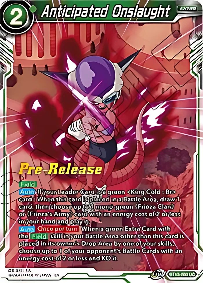Anticipated Onslaught [Pre-Release] #BT13-086