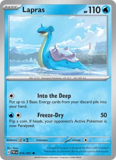 Lapras Reverse Holo