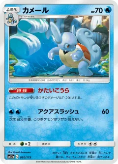 Wartortle Reverse Holo