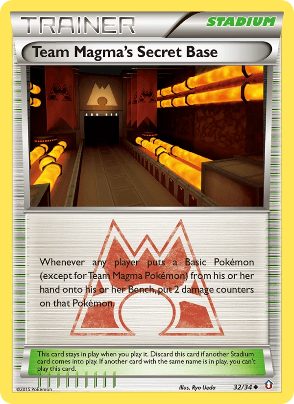 Team Magma's Secret Base #32