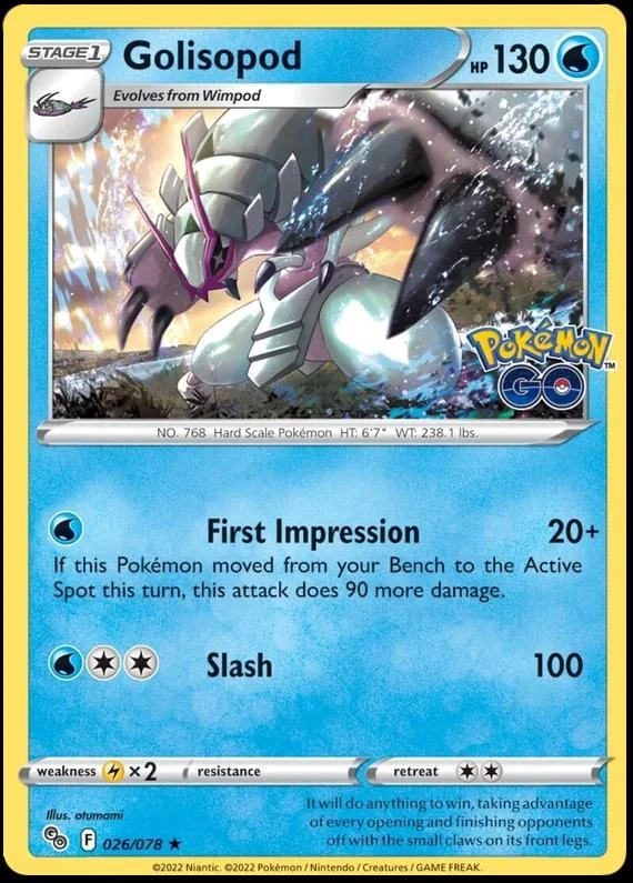 Golisopod Holo #26