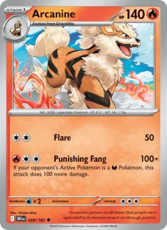 Arcanine Reverse Holo