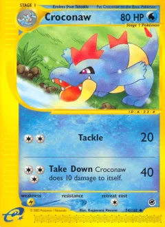 Croconaw Reverse Holo
