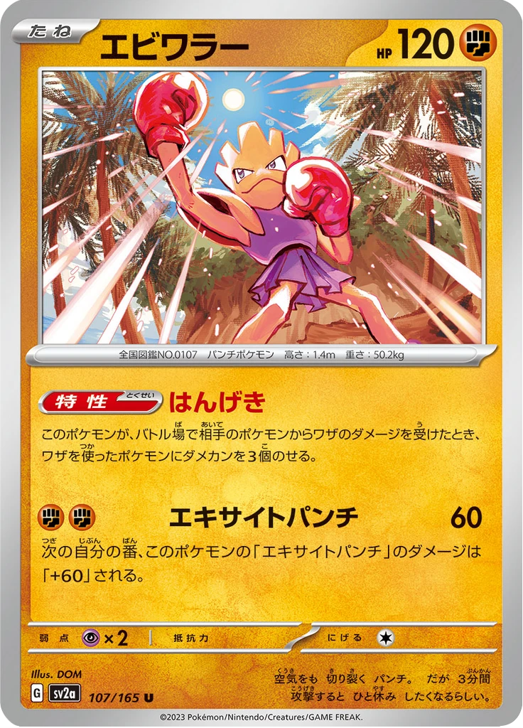 Hitmonchan Master Ball #107