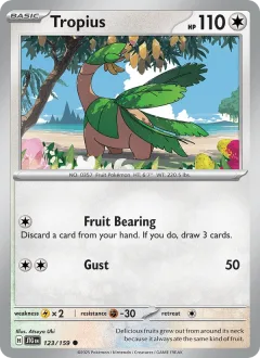 Tropius Reverse Holo