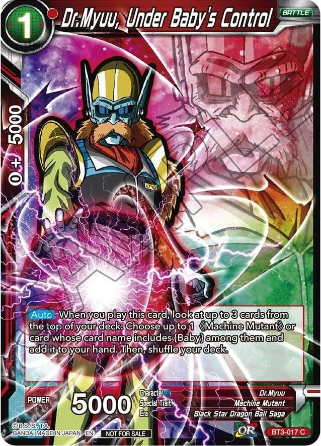 Dr.Myuu, Under Baby's Control [Event Pack 05] #BT3-017