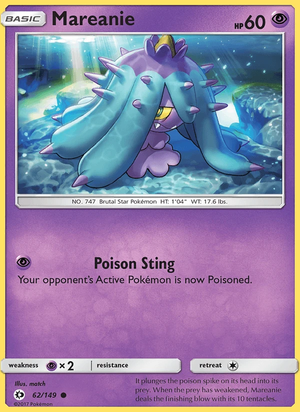 Mareanie Reverse Holo #62