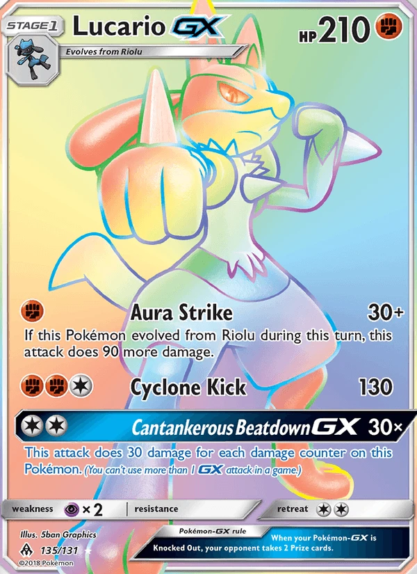 Lucario-GX #135
