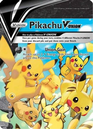 Pikachu V Union #SWSH139