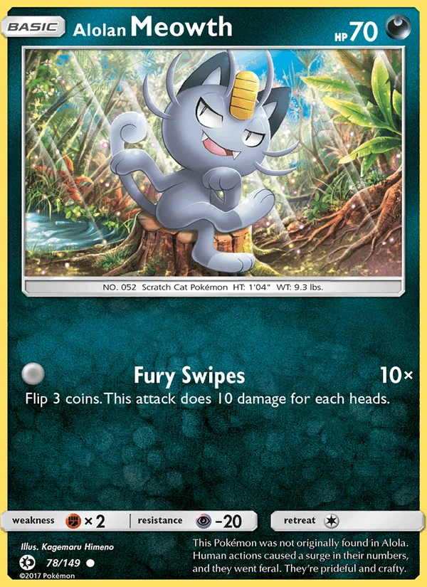 Alolan Meowth #78