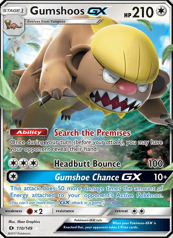 Gumshoos Gx #110