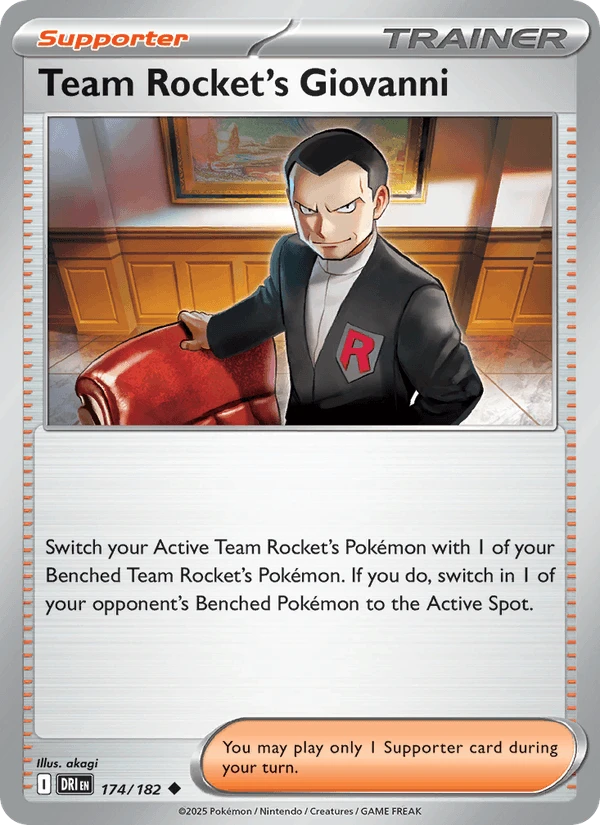 Team Rocket's Giovanni #174
