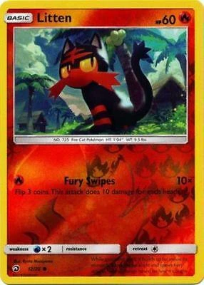 Litten Reverse Holo #12