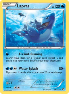 Lapras Reverse Holo