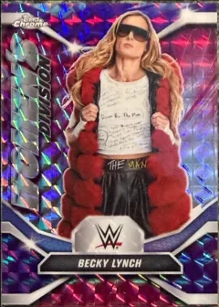 Becky Lynch [Purple Geometric Refractor]