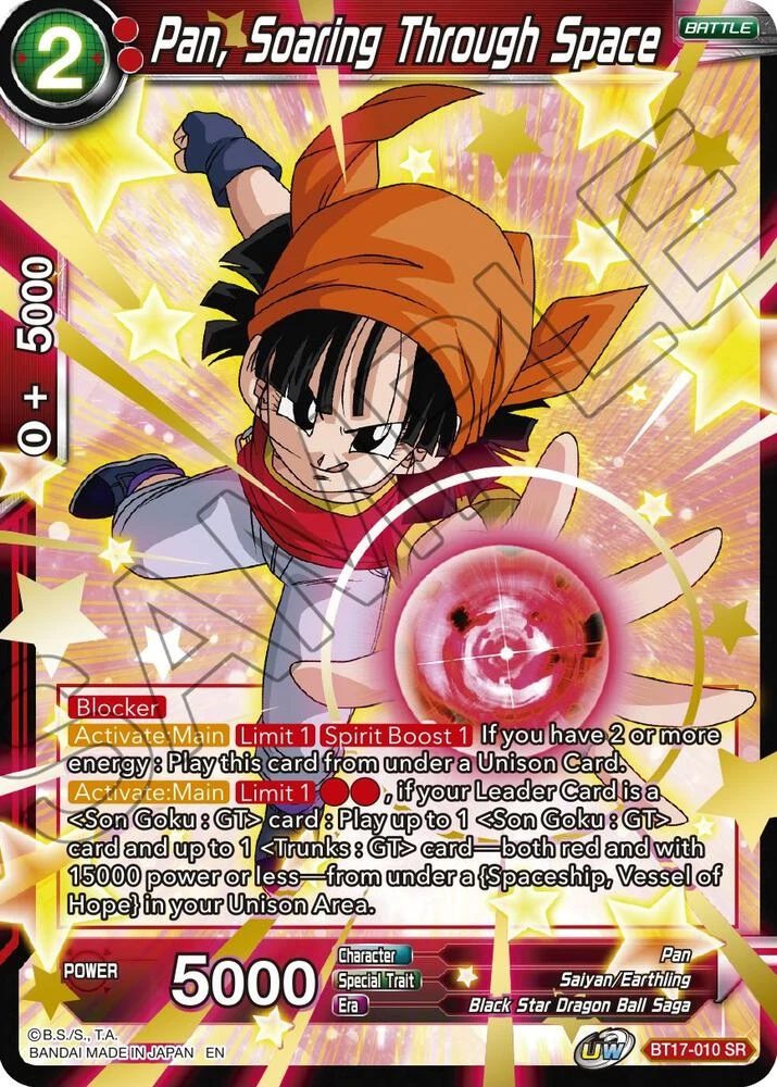 Pan, Soaring Through Space #BT17-010