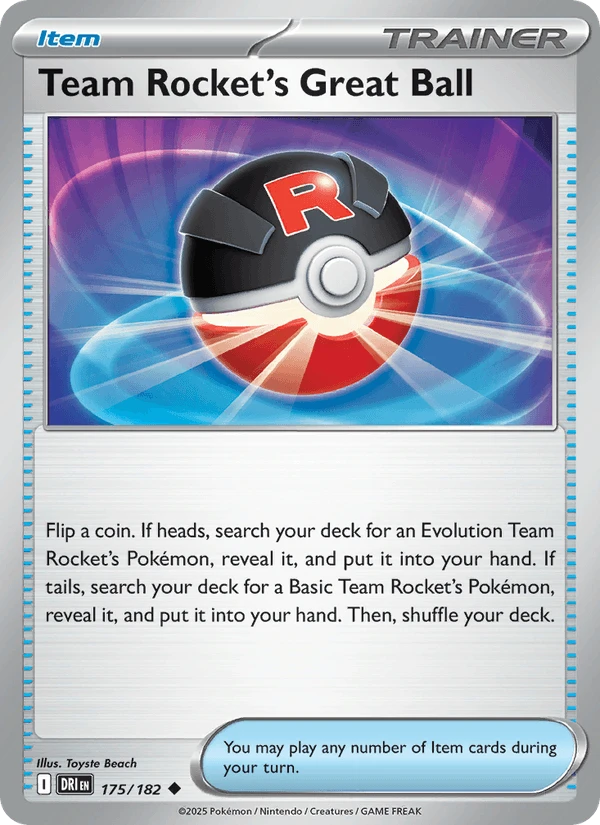 Team Rocket's Great Ball #175