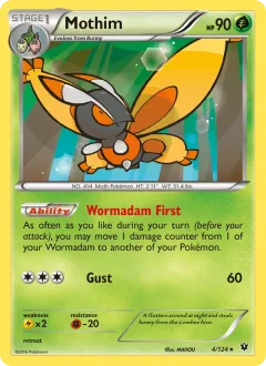 Mothim Reverse Holo