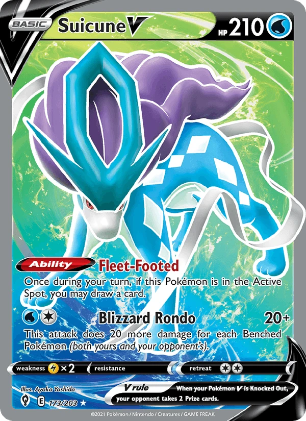 Suicune V #173