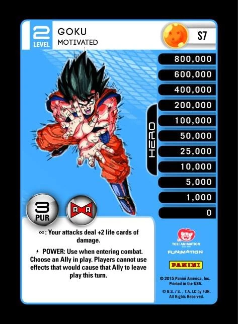 Goku - Motivated [High Tech Foil] #S7