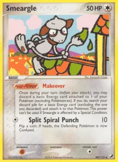 Smeargle Reverse Holo