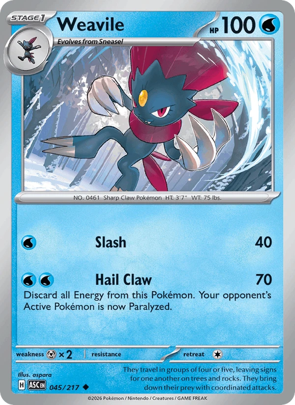 Weavile #45