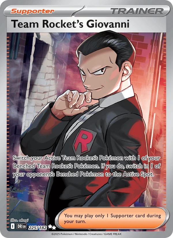 Team Rocket's Giovanni #225