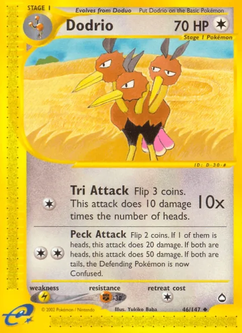 Dodrio Reverse Holo