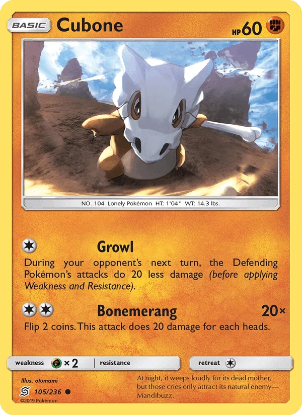 Cubone #105