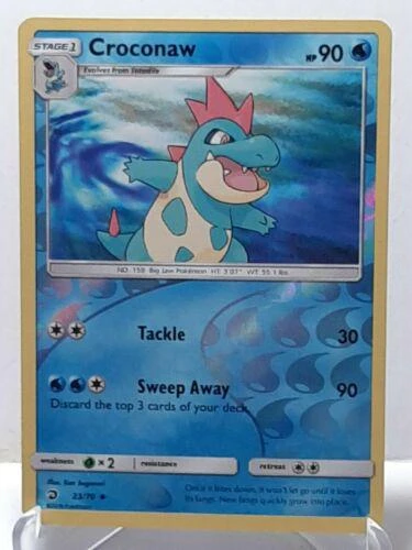 Croconaw Reverse Holo #23