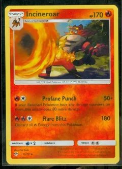 Incineroar Reverse Holo