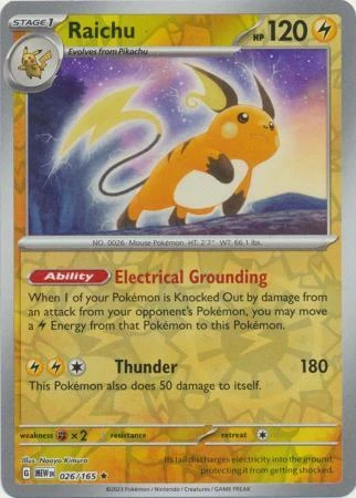 Raichu Reverse #26