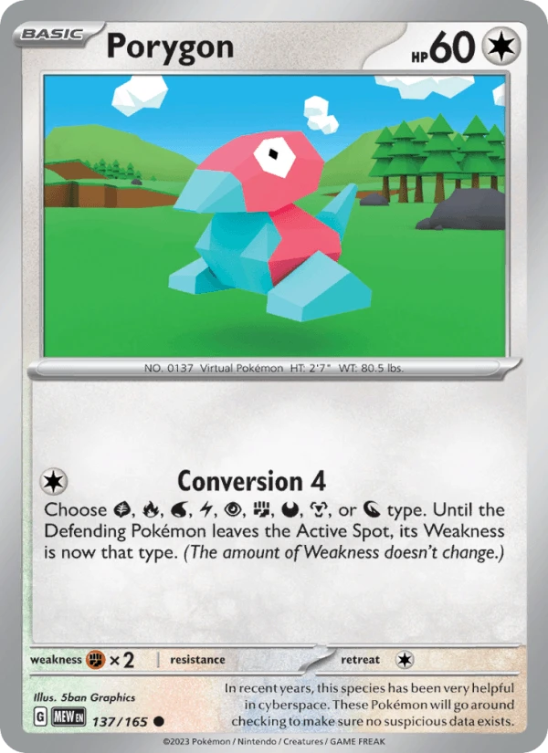 Porygon #137