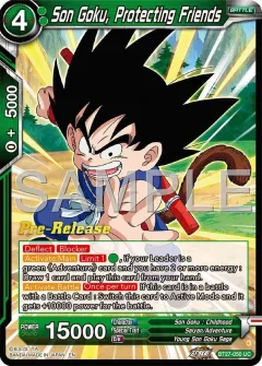 Son Goku, Protecting Friends [Pre-Release]