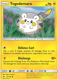 Togedemaru Reverse Holo