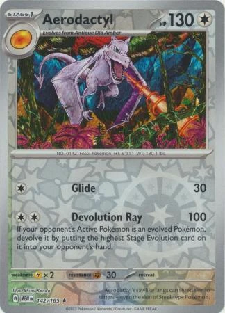 Aerodactyl Reverse #142