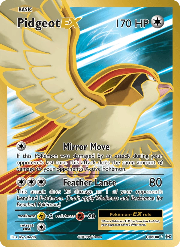 Pidgeot Ex #104